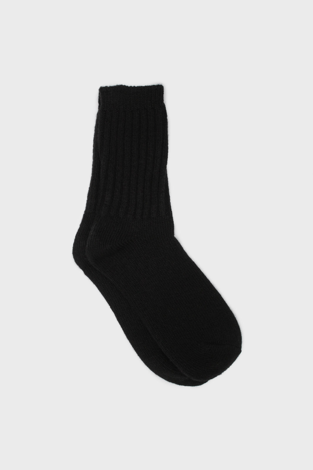 Ribbed cashmere wool blend socks - Set of 3