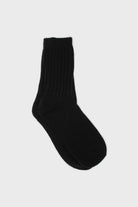 Ribbed cashmere wool blend socks - Set of 3