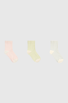 Thin striped socks - Set of 3